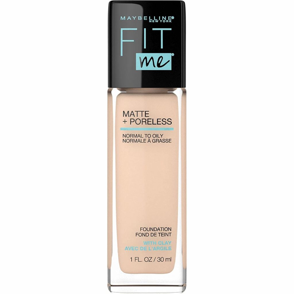 6. Maybelline New York Fit Me Matte + Poreless Foundation