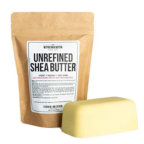 Unrefined African Shea Butter - Ivory, 100% Pure & Raw