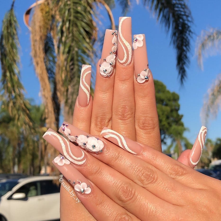 This valentine nails design tops the sexy valentine day nails