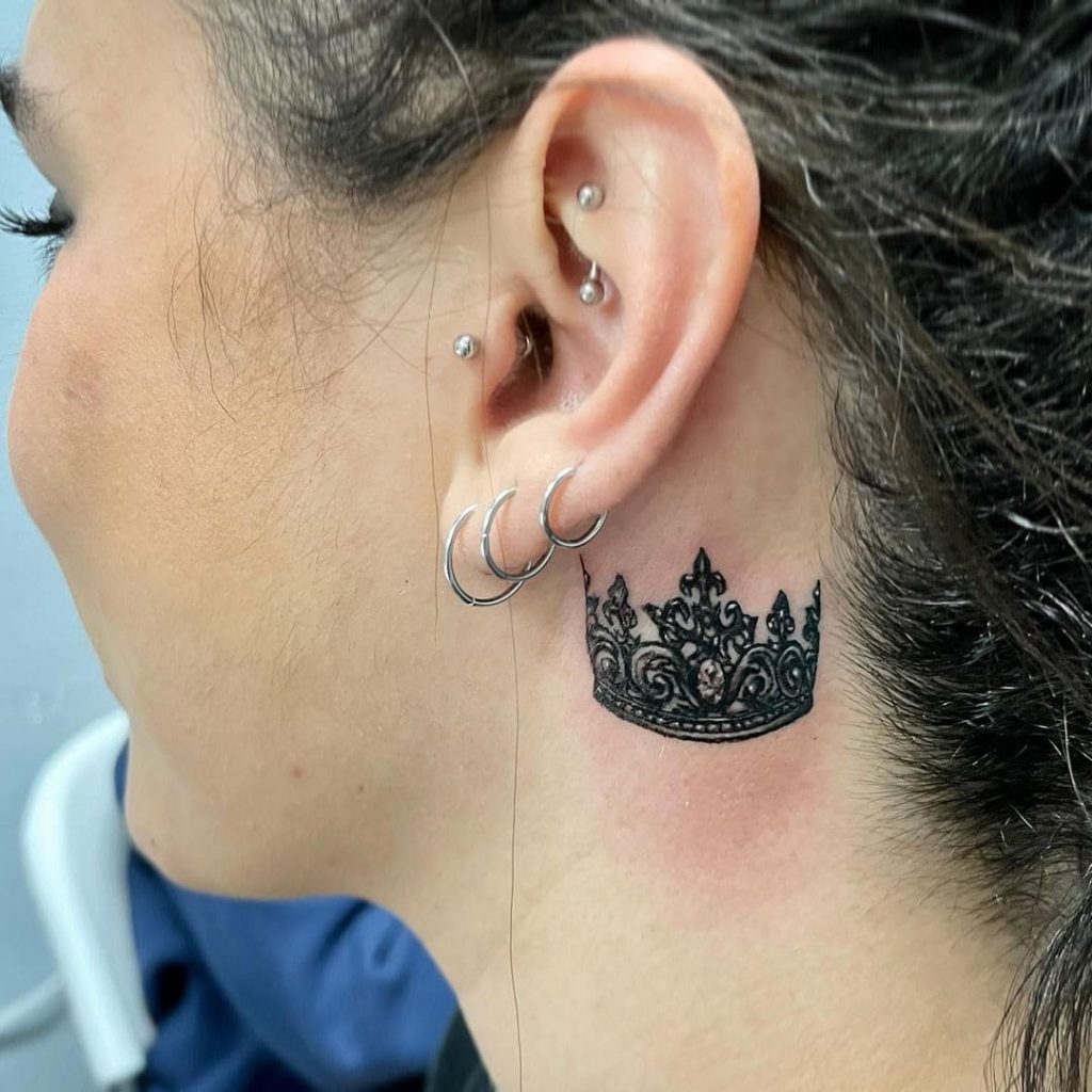 Queen Crown Tattoo 