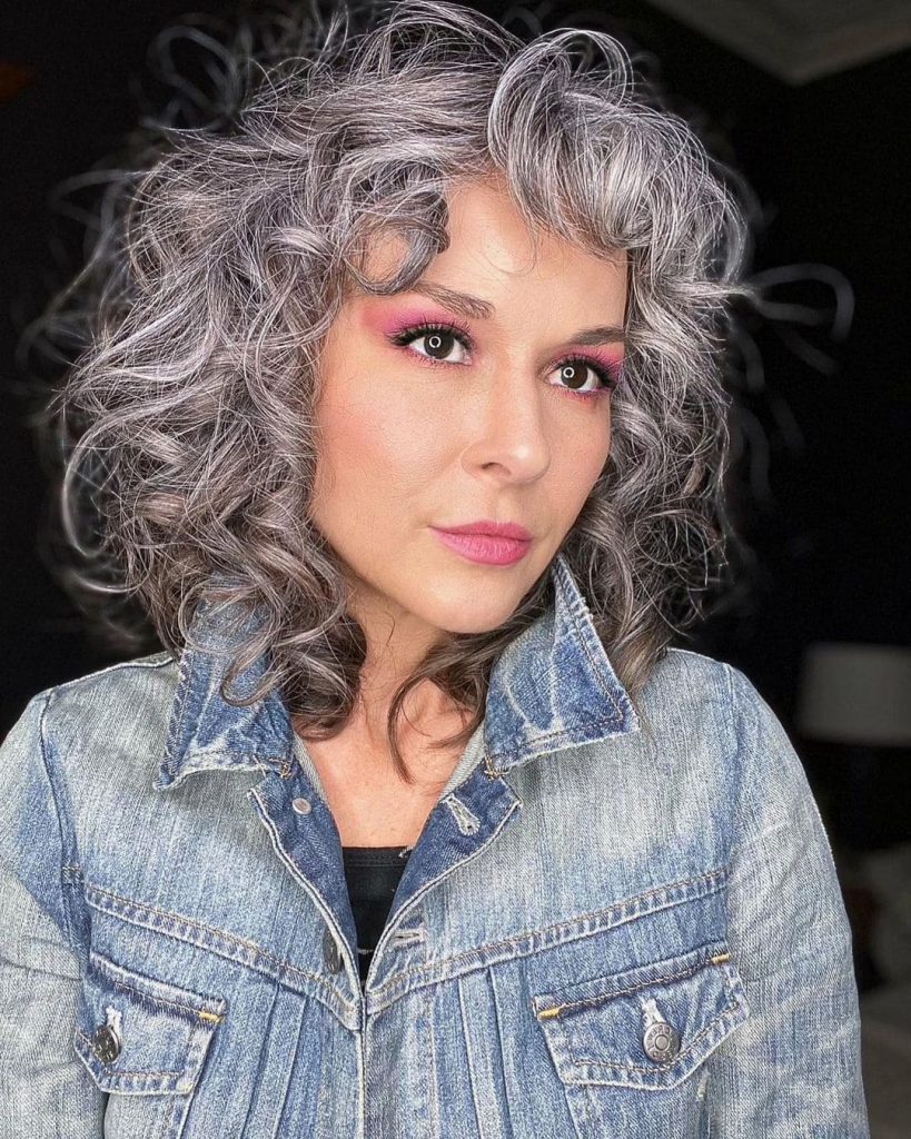 Super Gray Curls