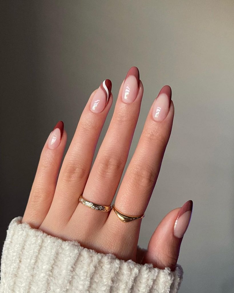 Aesthetic French Tips Nail