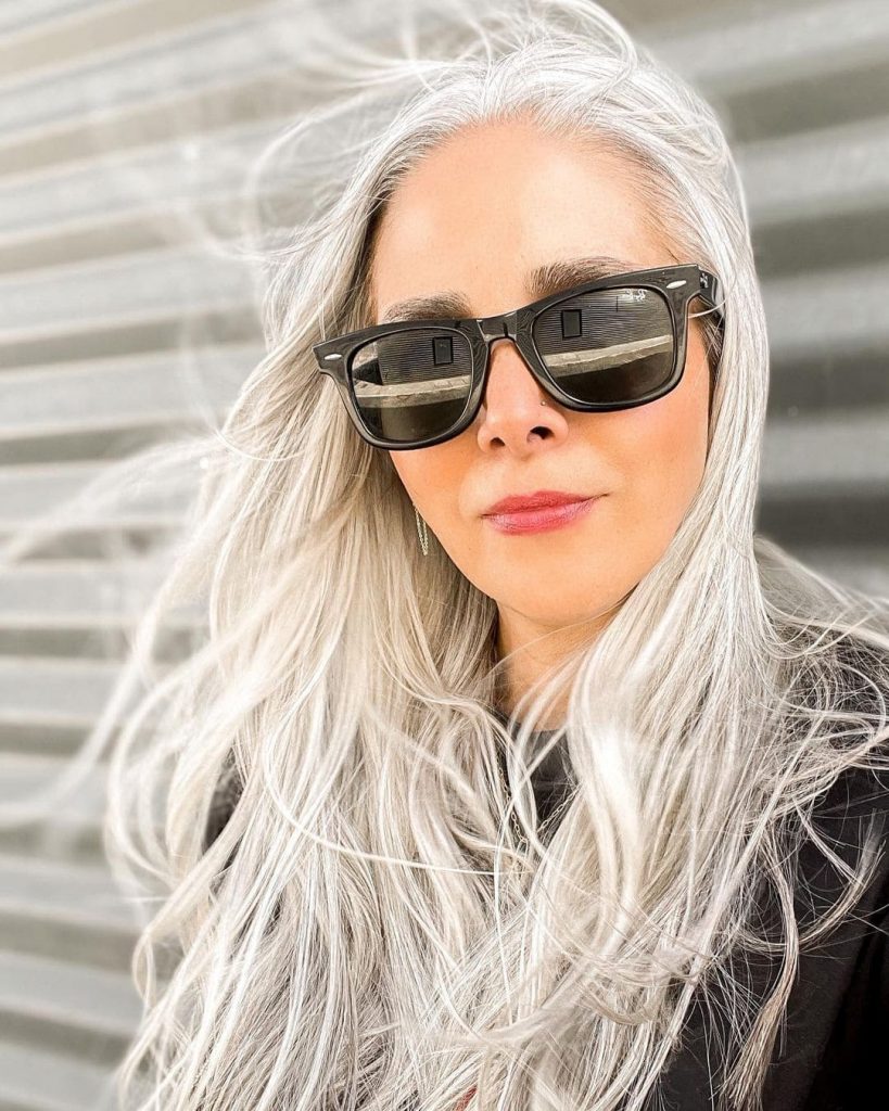 fairy white gray hair