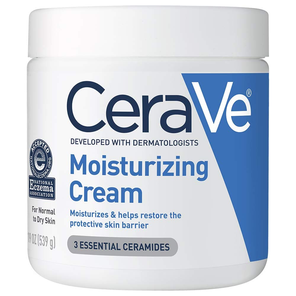 CeraVe Moisturizing Cream | Body and Face Moisturizer for Dry Skin 