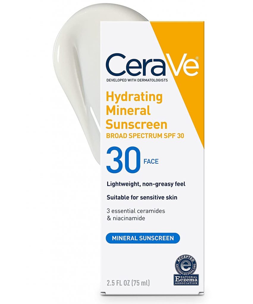 Cerave 100% Mineral Sunscreen SPF 30