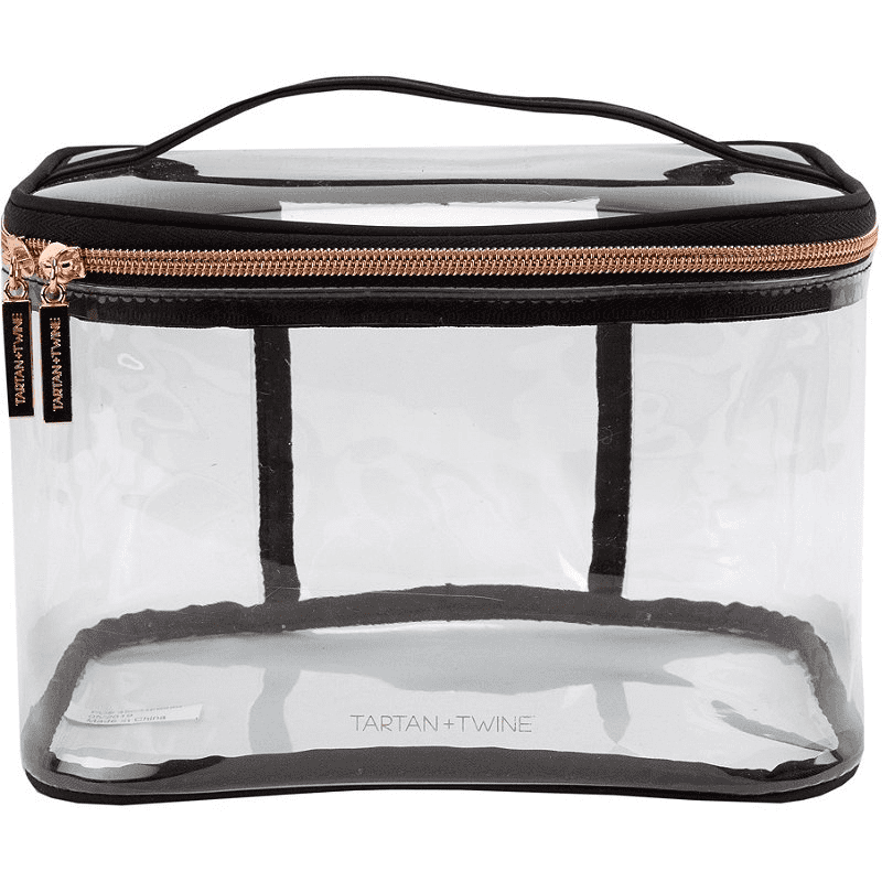 Basics Clear Train Case
