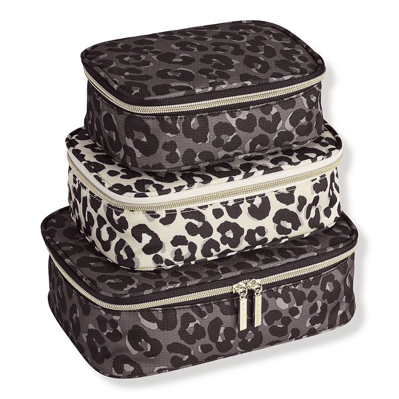 Cheetah 3 Piece Makeup Box Set
