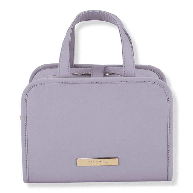 Purple Weekender ulta makeup bags
