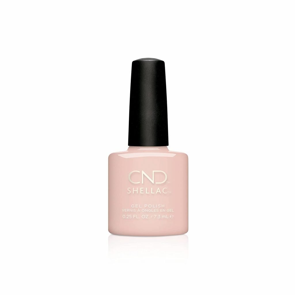 CND Shellac Gel Nail Polish, Long-lasting NailPaint Color with Curve-hugging Brush, Nude/Brown/Tan Polish