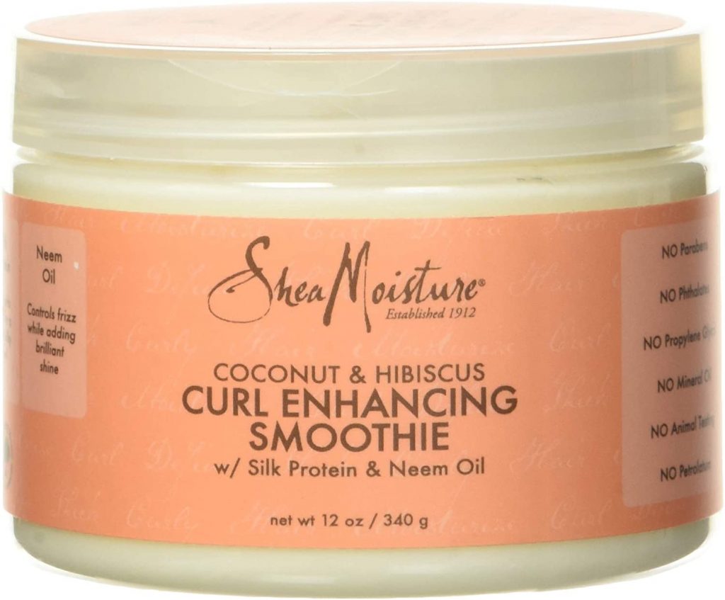 Shea Moisture Coconut Hibiscus Curl Enhancing Smoothie, multi, 12 Ounce