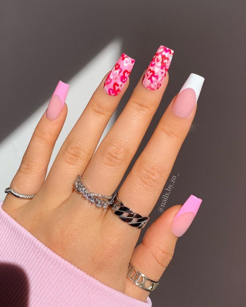 How amazing can valentine's day get with these great nails?