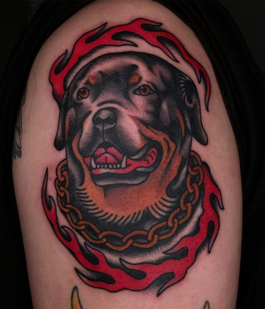 Rottweiler Tattoo 