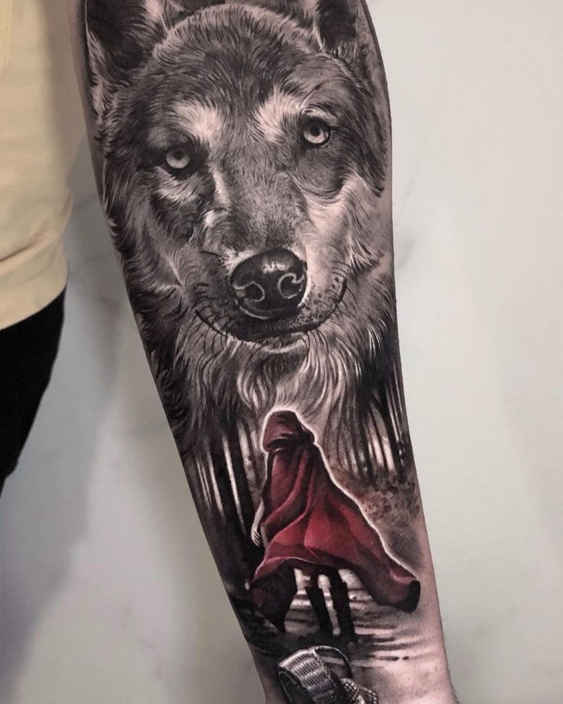 Wolf Tattoo 