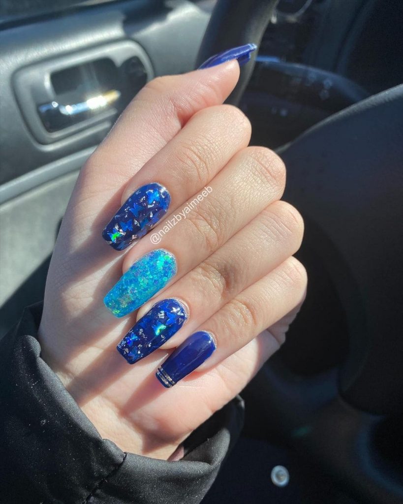 Blues Coffin Nail Vibes
