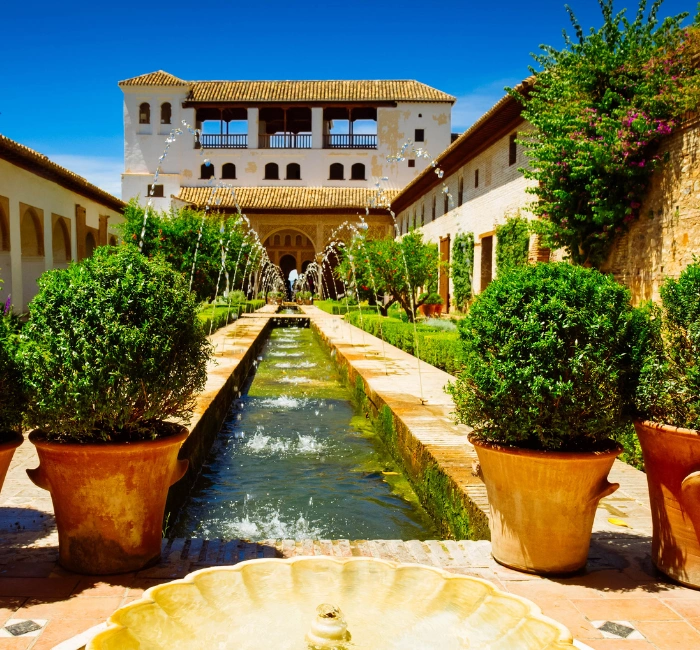 Generalife Palace and Garden, Granada, Spain